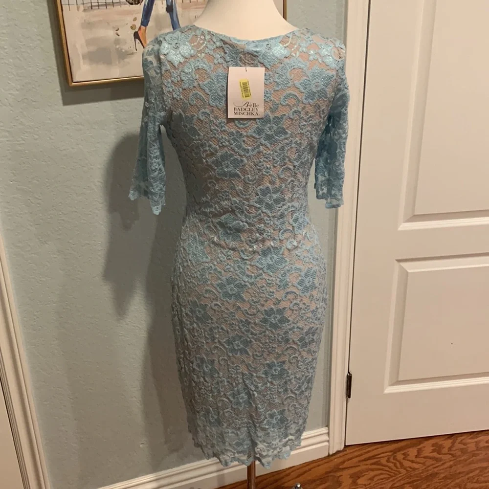 Belle Badgley Mischka Lace Cocktail Dress • Sz 12 • NWT! - Picture 14 of 14